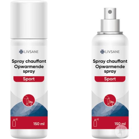 Livsane opwarmende spray 2x