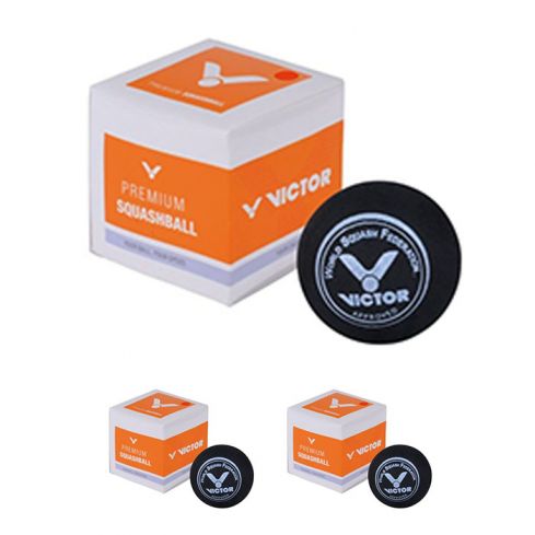 Victor Squashbal Rood 3x