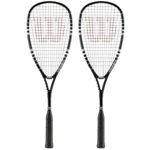 2x Wilson Hyper Hammer 120 Black edition